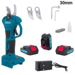 Ψαλίδι Κλαδέματος Craus 30mm με 3 Μπαταρίες 48V