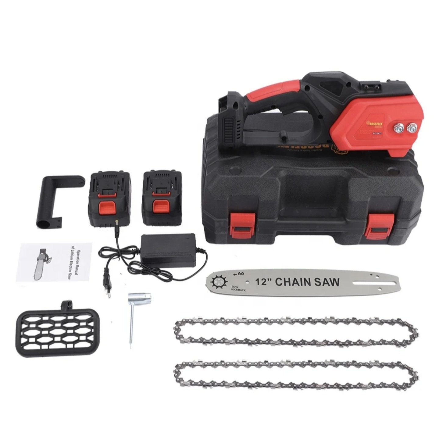 Αλυσοπρίονο Μπαταρίας 30cm
-1200w με αυτόματη λίπανση - Image 3