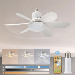 Ανεμιστήρας Οροφής με LED Φωτισμό 80W – E27 με Τηλεχειριστήριο